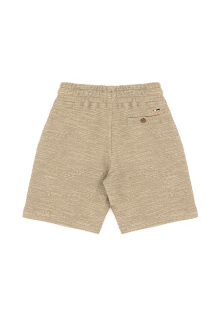 Erkek Çocuk Açık Haki Örme Şort