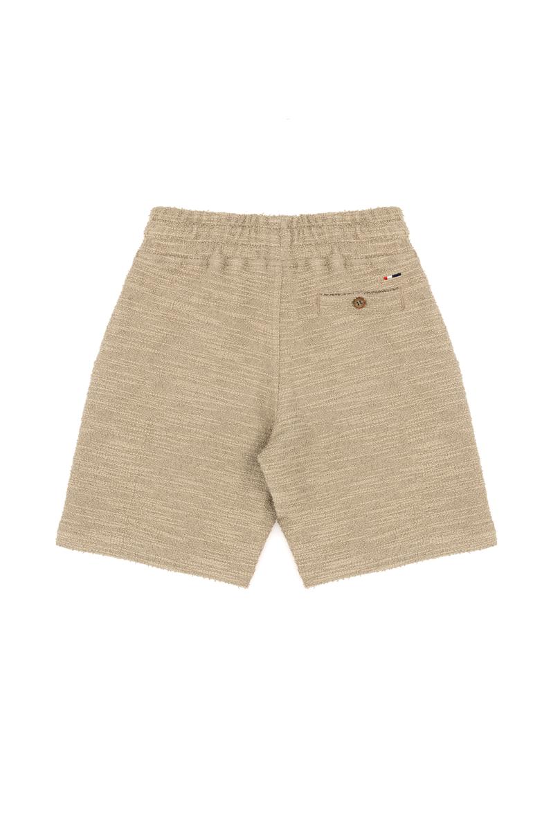 Erkek Çocuk Açık Haki Örme Şort