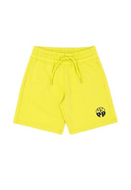 Erkek Çocuk Fıstık Yeşili Örme Şort - 50288130042