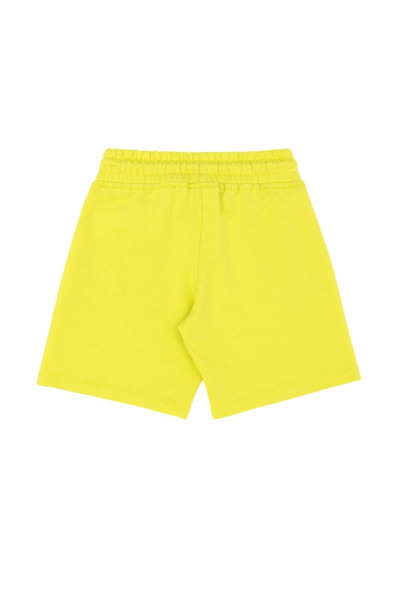 Erkek Çocuk Fıstık Yeşili Örme Şort