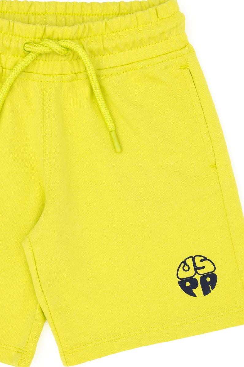 Erkek Çocuk Fıstık Yeşili Örme Şort