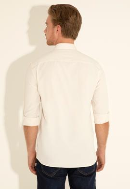 Erkek Taş Uzun Kollu Basic Gömlek - 50288629068