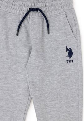 Erkek Çocuk Gri Melanj Eşofman Altı - 50279639045