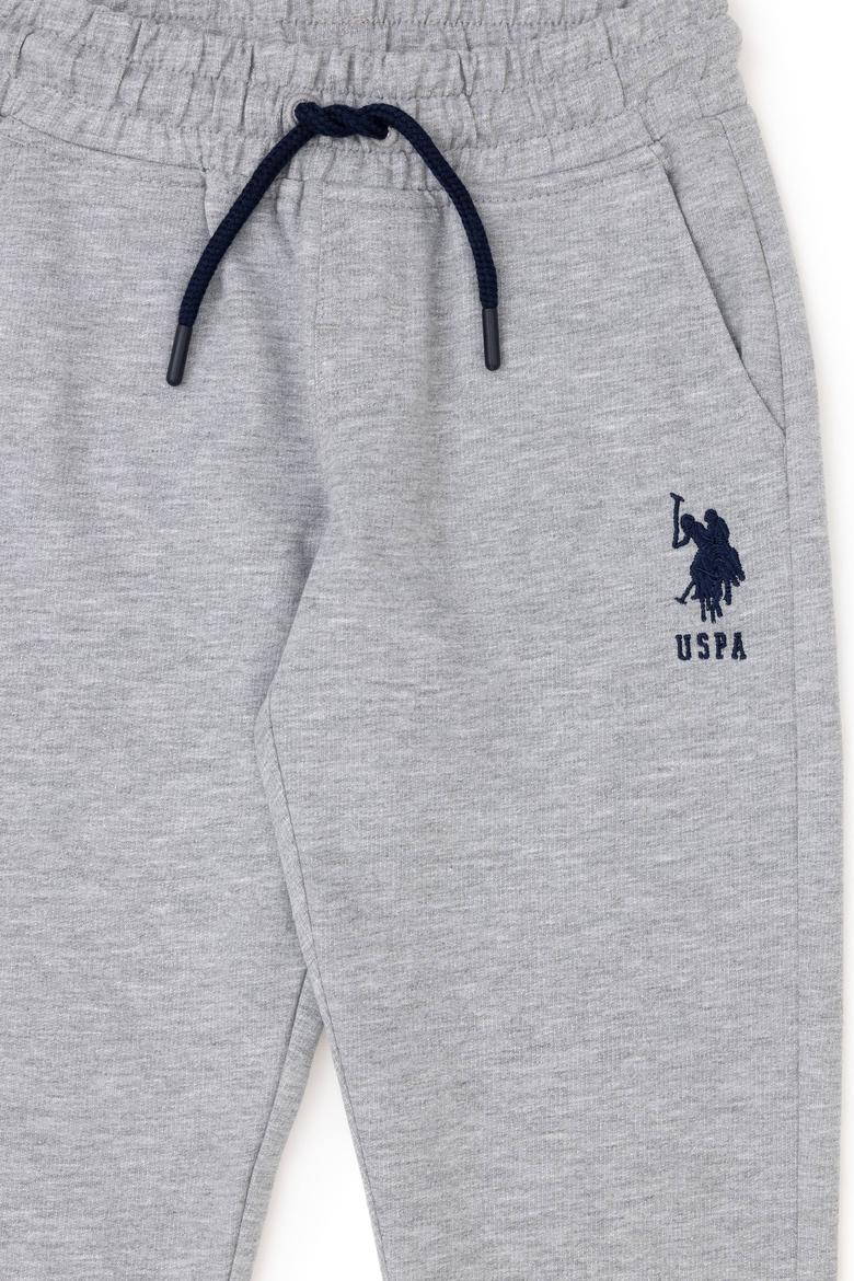 Erkek Çocuk Gri Melanj Eşofman Altı - 50279639045