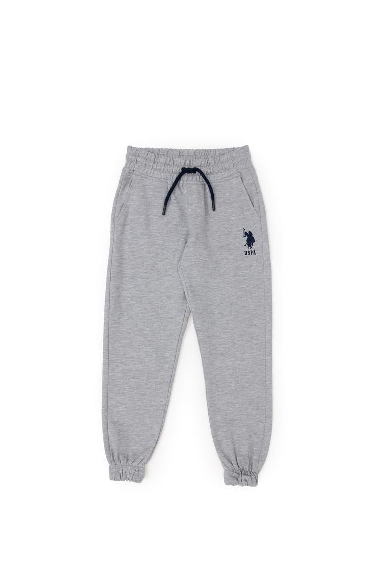 Erkek Çocuk Gri Melanj Eşofman Altı - 50279639045