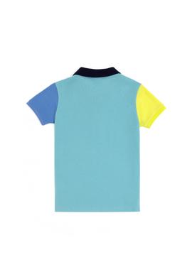 Erkek Çocuk Su Yeşili Polo Yaka Tişört - 50284797019