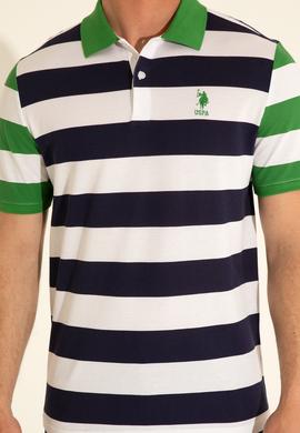 Erkek Regular Fit Polo Yaka Lacivert Tişört - 50288489033