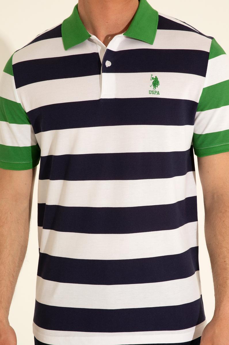 Erkek Regular Fit Polo Yaka Lacivert Tişört