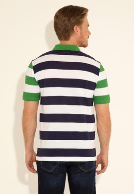 Erkek Regular Fit Polo Yaka Lacivert Tişört - 50288489033