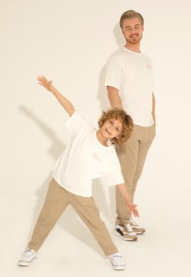 Erkek Çocuk Açık Haki Eşofman Altı - 50282245024