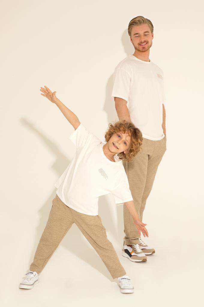 Erkek Çocuk Açık Haki Eşofman Altı