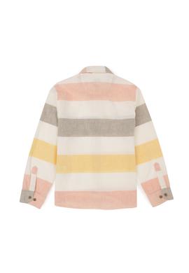 Erkek Çocuk Haki Uzun Kollu Gömlek - 50283858001