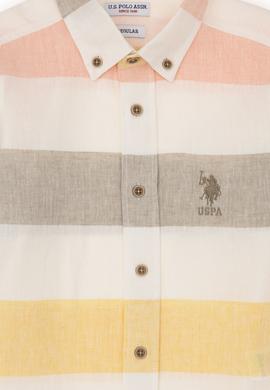 Erkek Çocuk Haki Uzun Kollu Gömlek - 50283858001