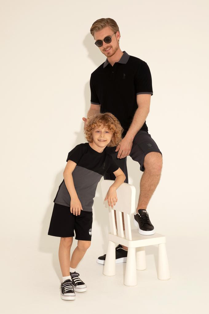 Erkek Çocuk Siyah Tişört