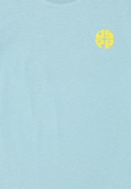 Erkek Çocuk Mint Bisiklet Yaka Tişört - 50288062035