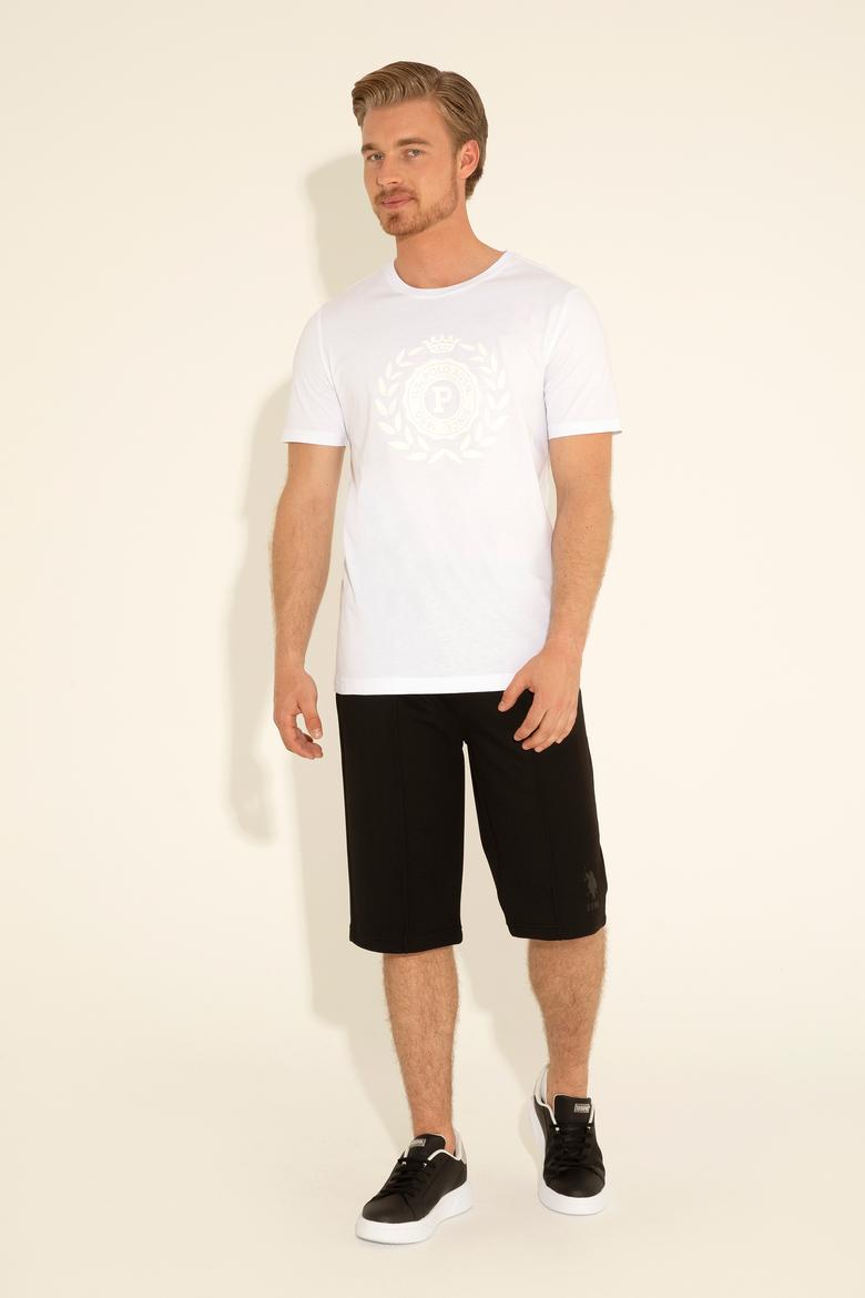 Erkek Siyah Örme Şort - 50289284017