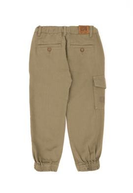 Erkek Çocuk Haki Kanvas Pantolon - 50282990015