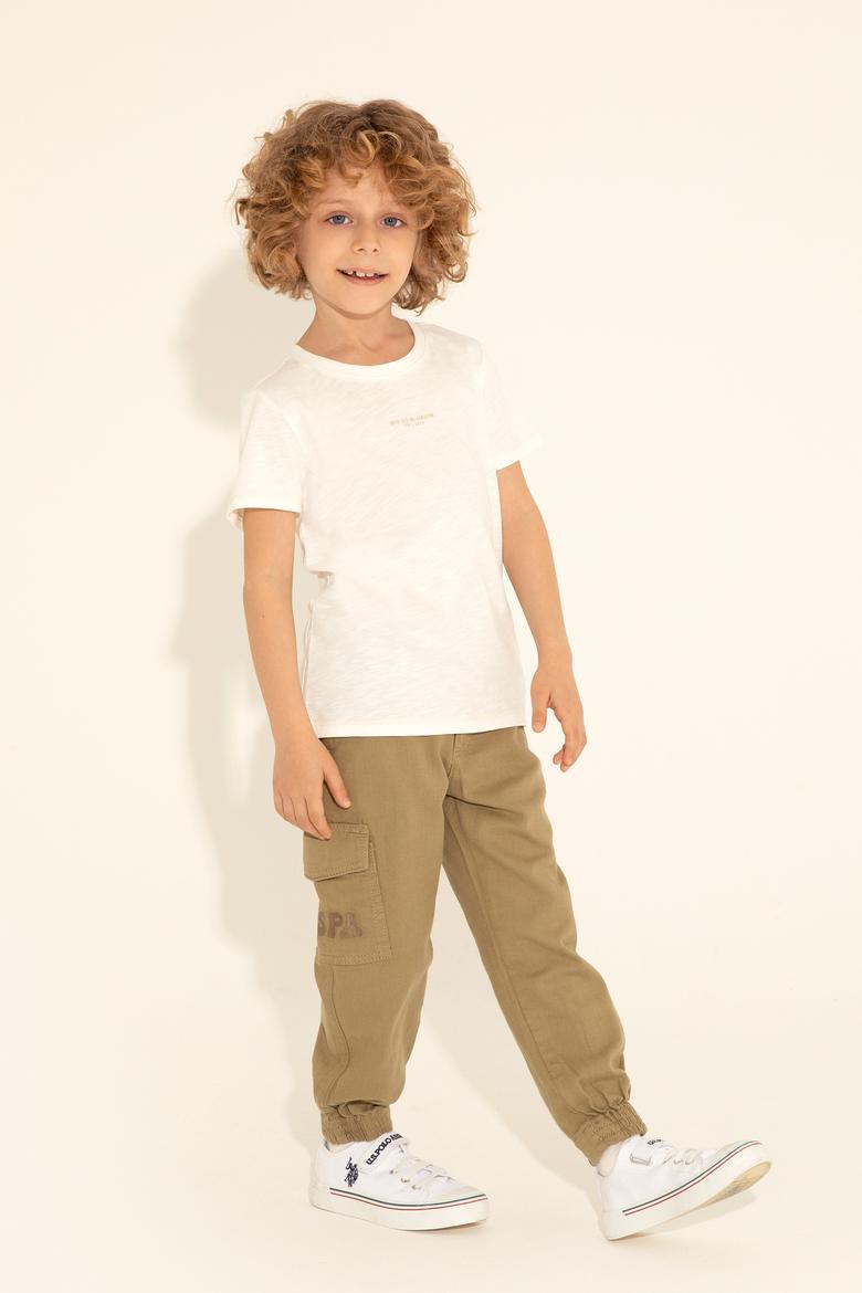 Erkek Çocuk Haki Kanvas Pantolon - 50282990015