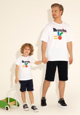 Erkek Beyaz Tişört - 50281490037