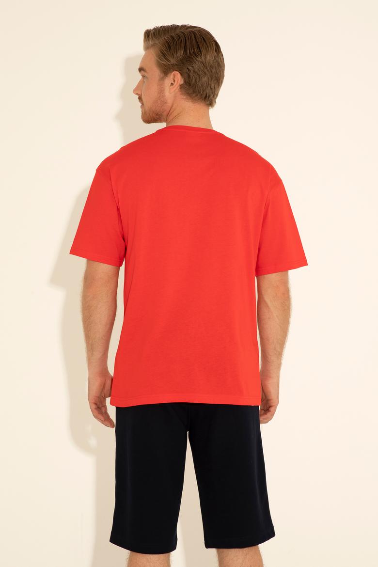 Erkek Kırmızı Tişört - 50281490041