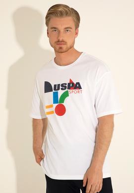 Erkek Beyaz Tişört - 50281490037