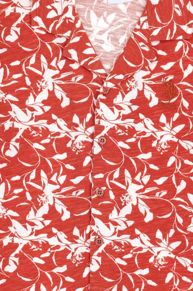 Erkek Çocuk Pudra Kısa Kollu Gömlek