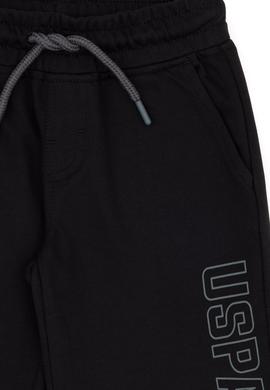 Erkek Çocuk Siyah Örme Şort - 50284828066