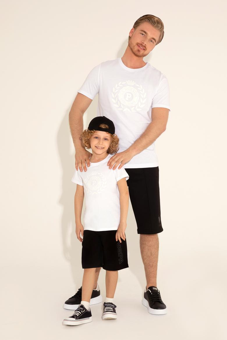 Erkek Çocuk Siyah Örme Şort