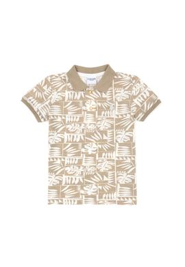 Erkek Çocuk Açık Haki Polo Yaka Tişört - 50281519004