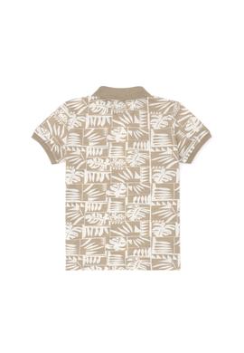 Erkek Çocuk Açık Haki Polo Yaka Tişört - 50281519004