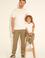 Erkek Haki Kanvas Pantolon