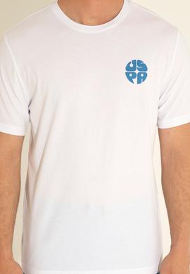 Erkek Regular Fit Bisiklet Yaka Beyaz Tişört - 50287037007