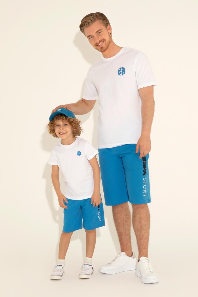 Erkek Regular Fit Bisiklet Yaka Beyaz Tişört