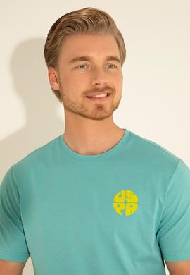Erkek Regular Fit Bisiklet Yaka Mint Tişört - 50287037011