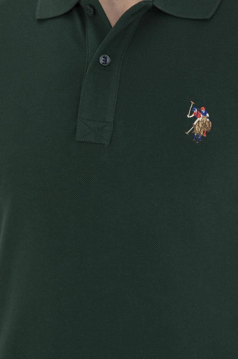 Erkek Koyu Yeşil Basic Tişört