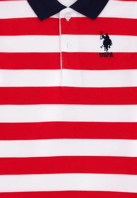 Erkek Çocuk Kırmızı Polo Yaka Tişört - 50284812020