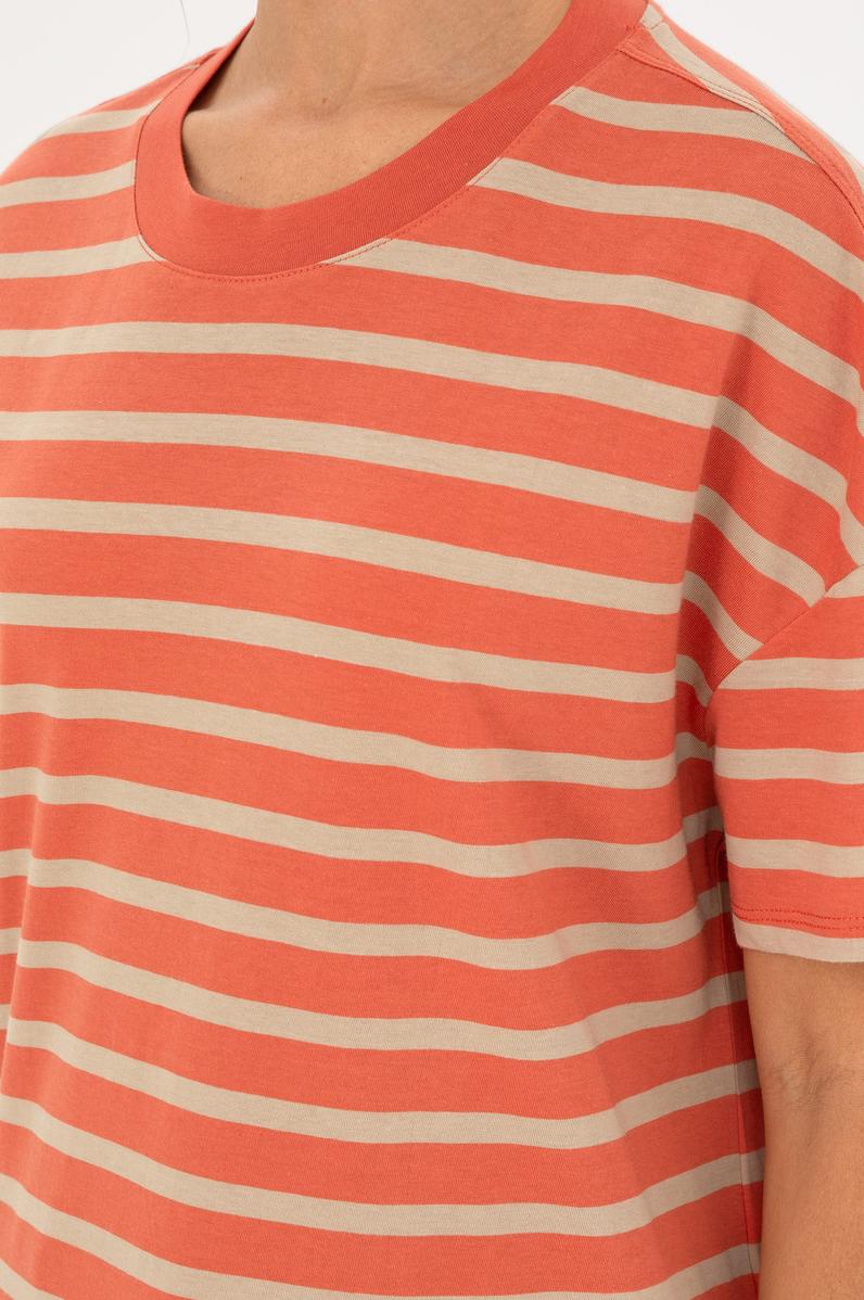 Kadın Pudra Bisiklet Yaka Tişört