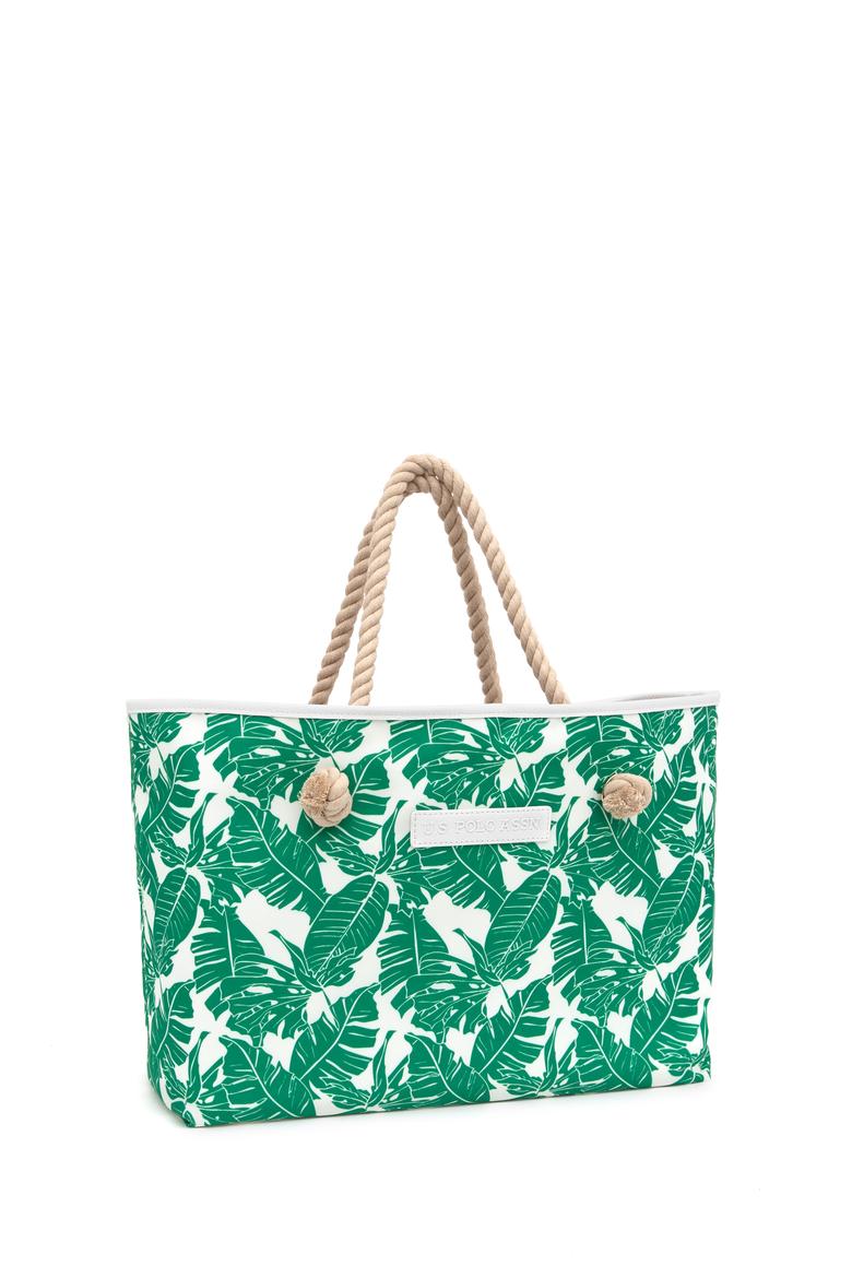 Kadın Yeşil Plaj Çantası - 50286228002