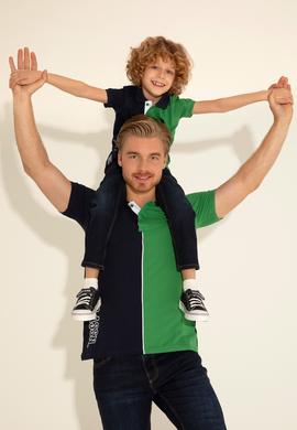 Erkek Çocuk Lacivert Polo Yaka Tişört - 50288125011