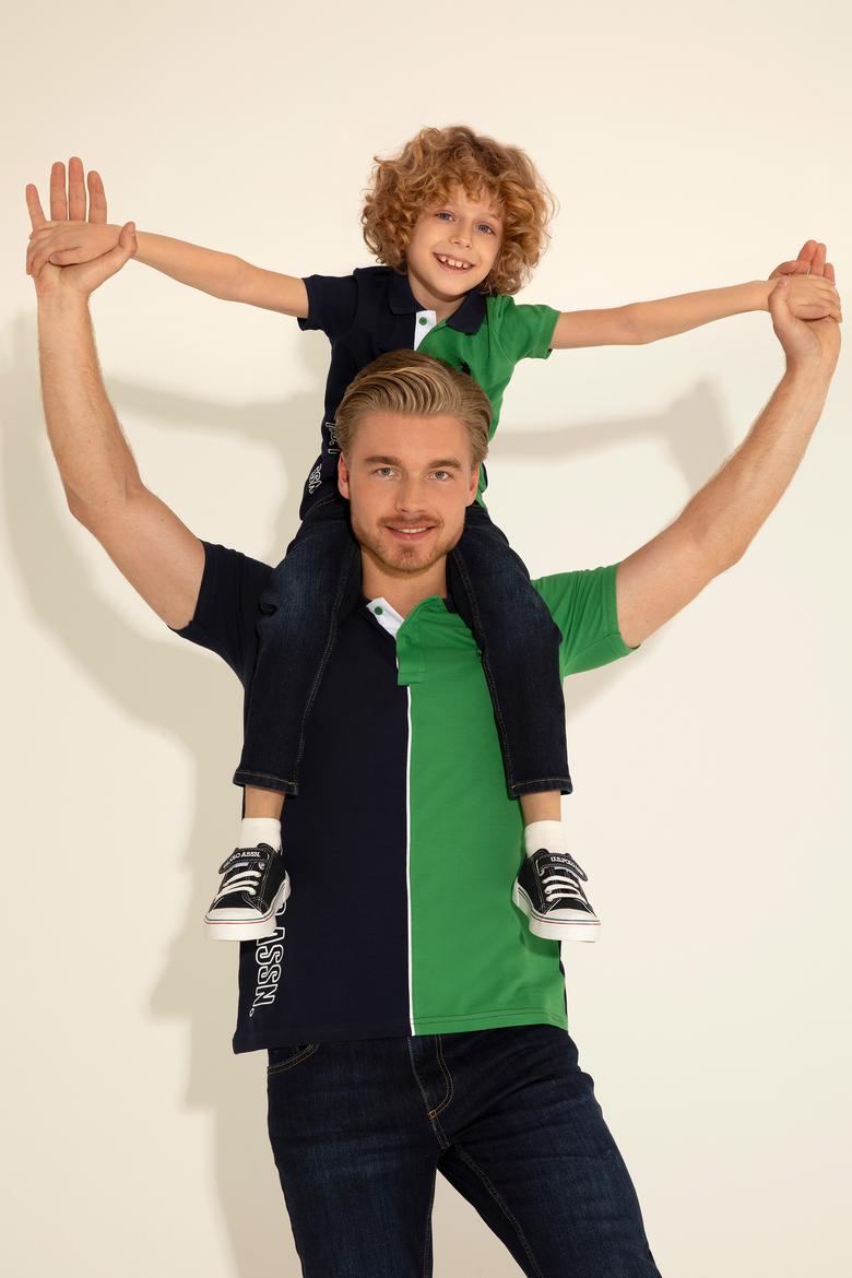 Erkek Çocuk Lacivert Polo Yaka Tişört - 50288125011