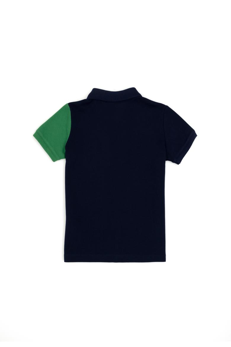 Erkek Çocuk Lacivert Polo Yaka Tişört - 50288125011