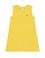 Kız Çocuk Sarı Kolsuz Örme Elbise