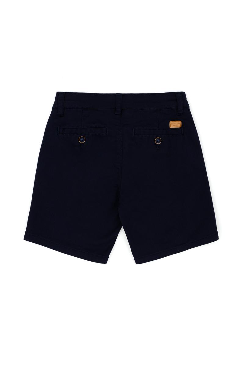 Erkek Çocuk Lacivert Dokuma Şort