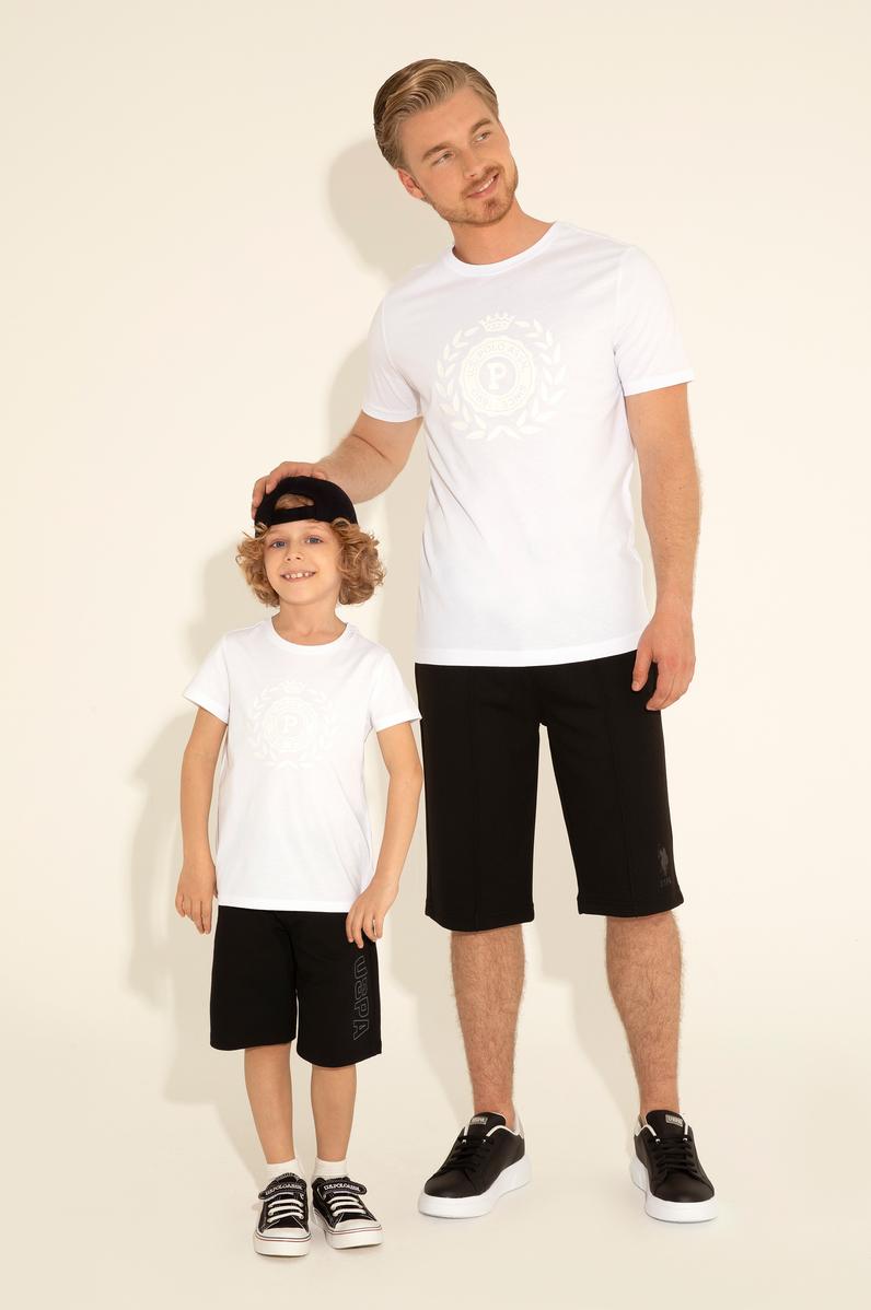 Erkek Beyaz Tişört