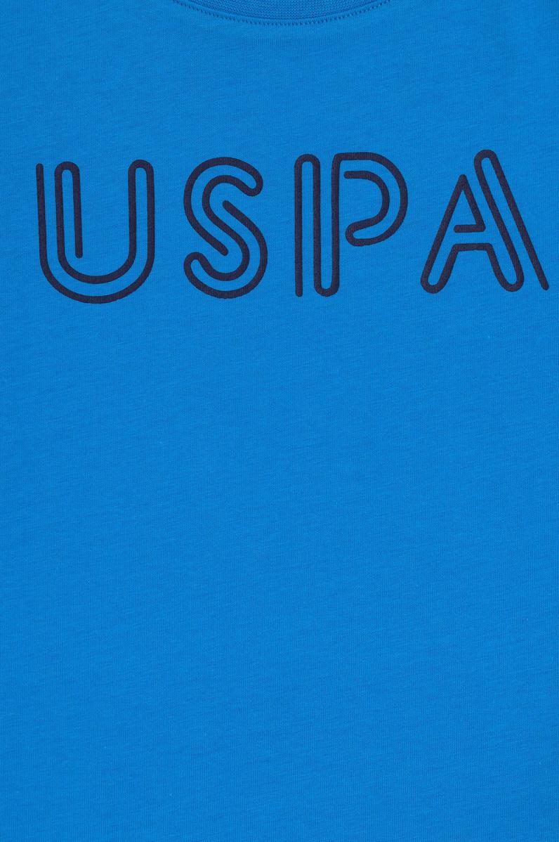 Erkek Çocuk Saks Basic Bisiklet Yaka Tişört