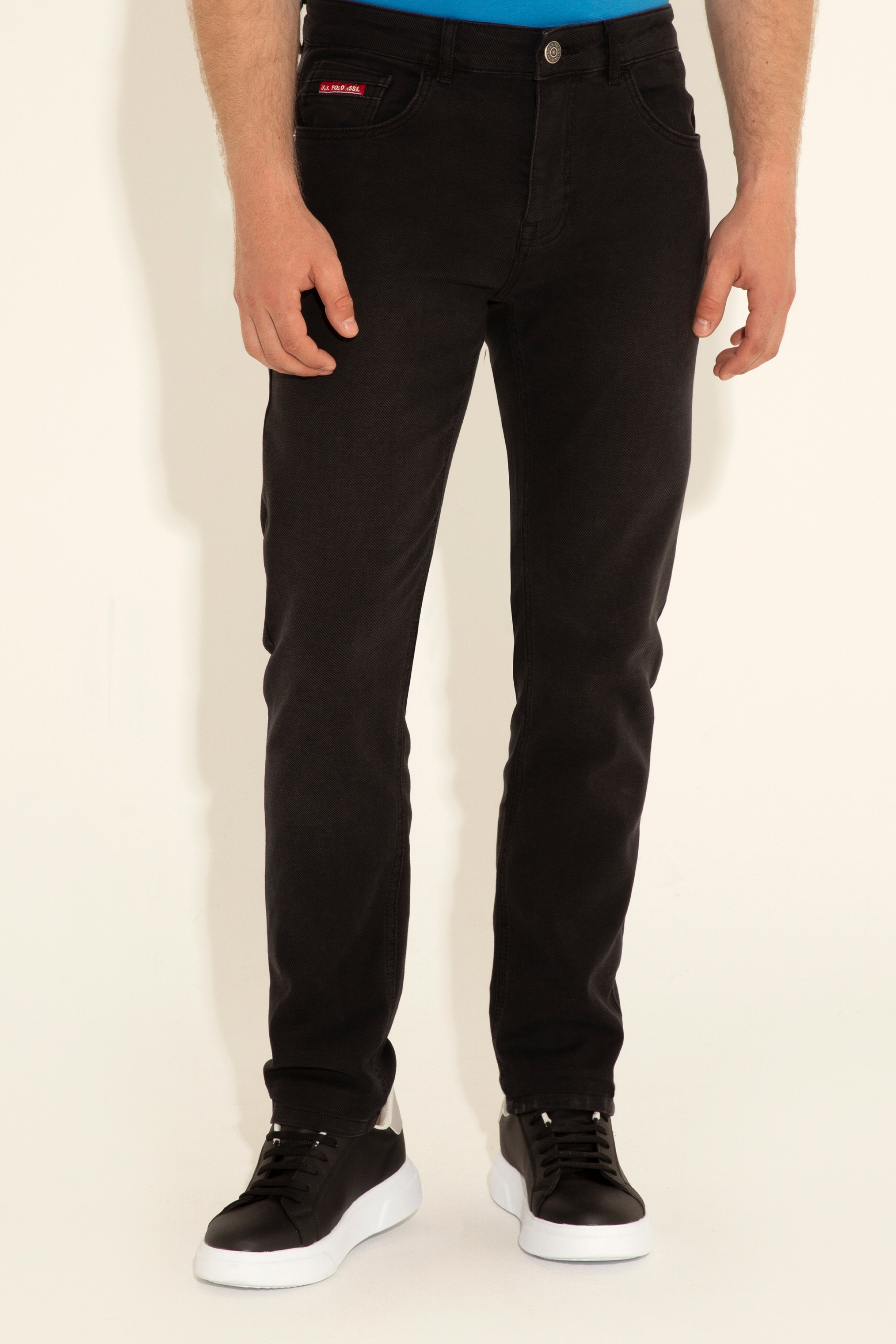 Erkek Siyah Jean Pantolon - Image 3