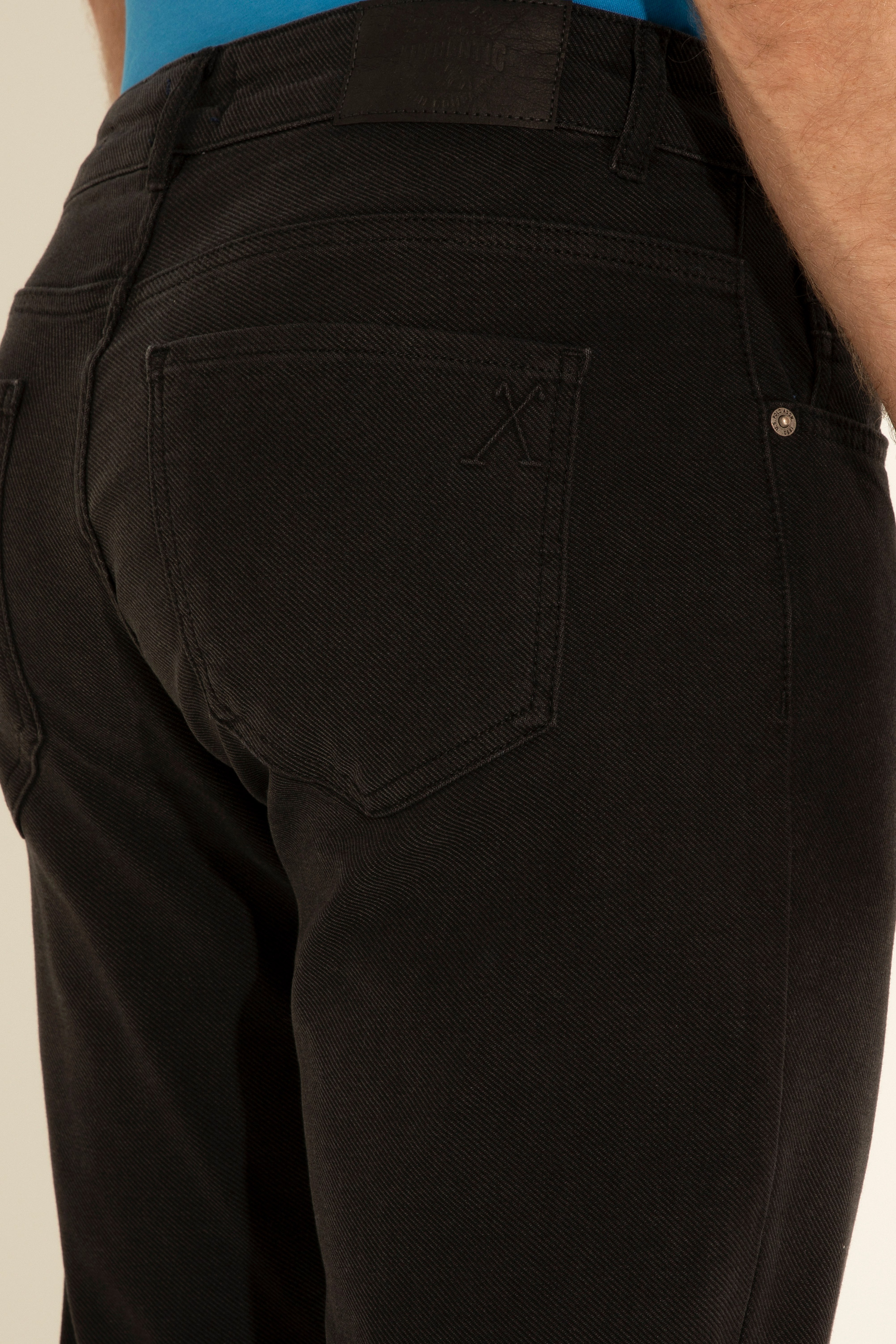 Erkek Siyah Jean Pantolon