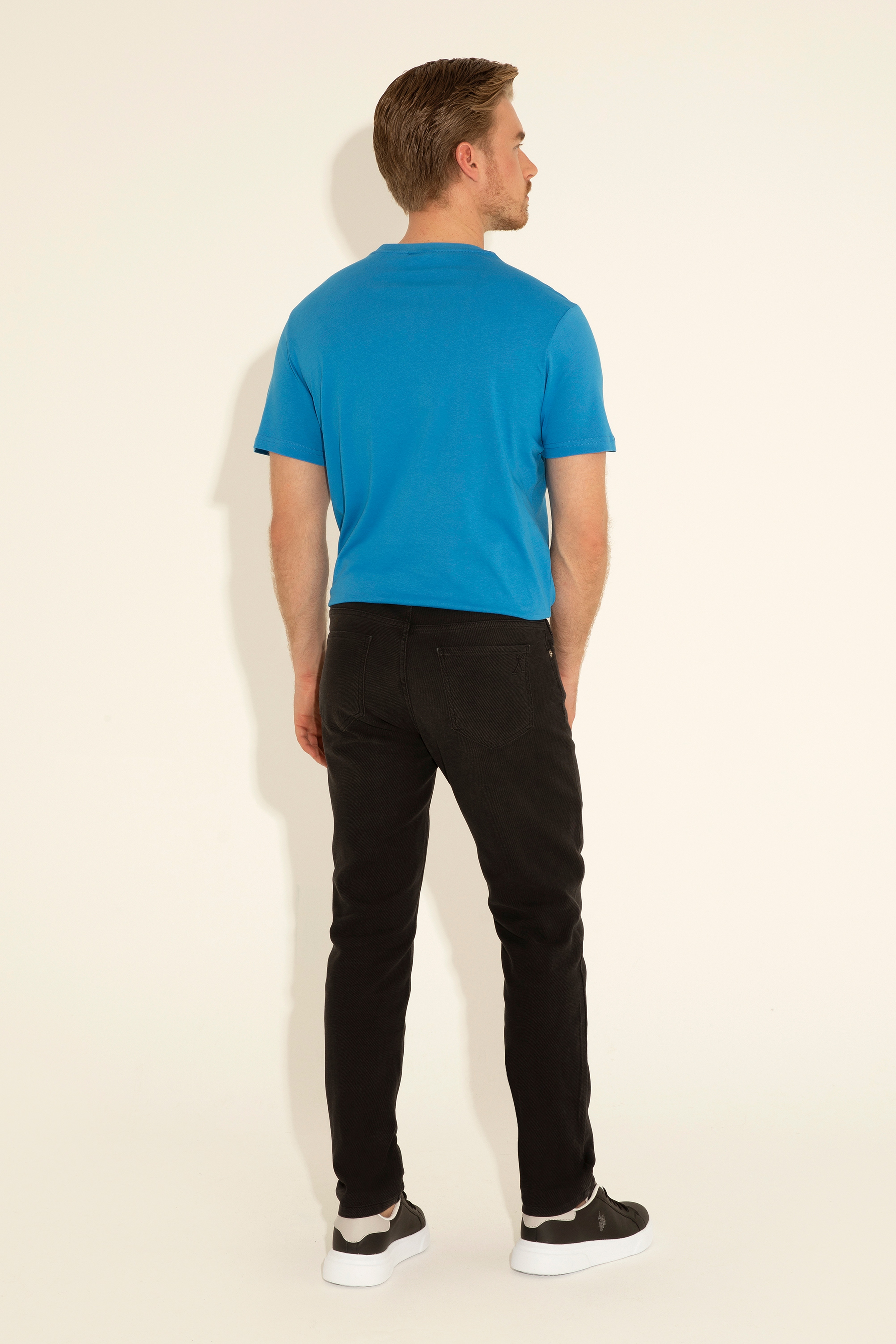 Erkek Siyah Jean Pantolon - Image 4