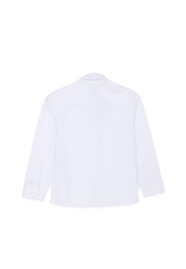 Erkek Çocuk Beyaz Uzun Kollu Basic Gömlek - 50288715011