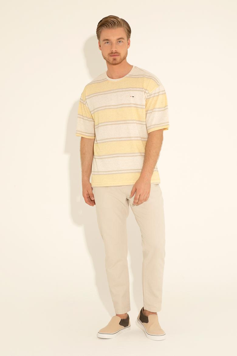 Erkek Taş Carrot Fit Kanvas Pantolon - 50289427141